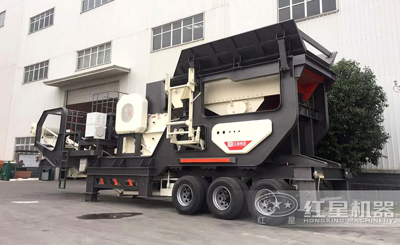 輪胎式移動制砂機(jī)