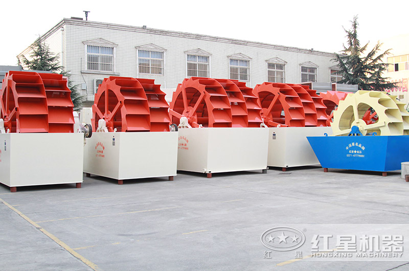 雙輪、三輪洗沙機(jī)設(shè)備展示圖